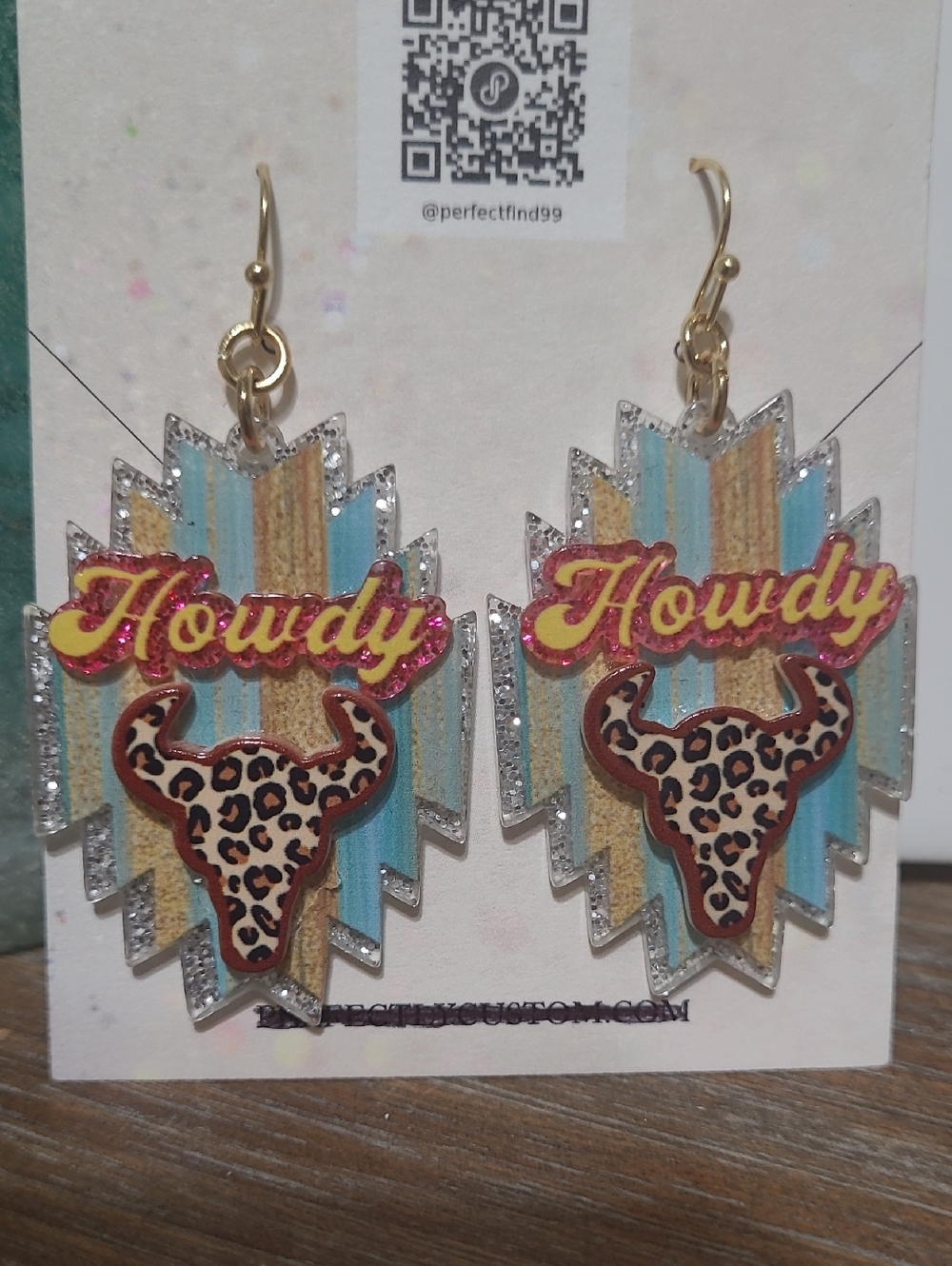 Howdy Bull Earrings
